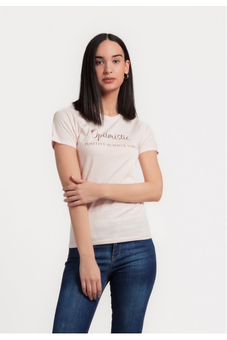 MAJICA K.RUKAV Ž B A24PZM146 ROZA