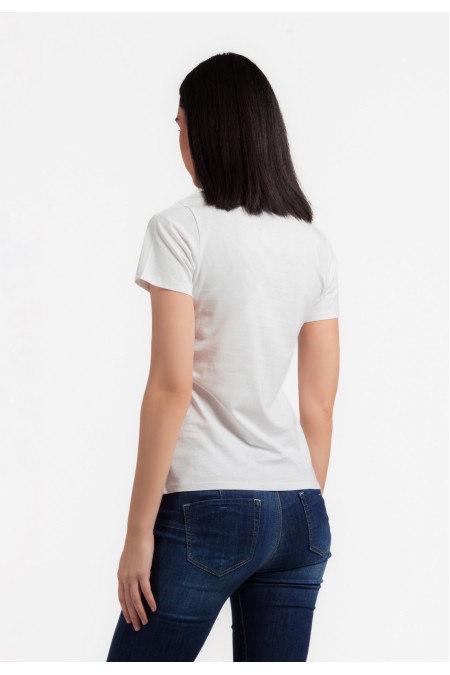 MAJICA K.RUKAV Ž B A24PZM178 BIJELA