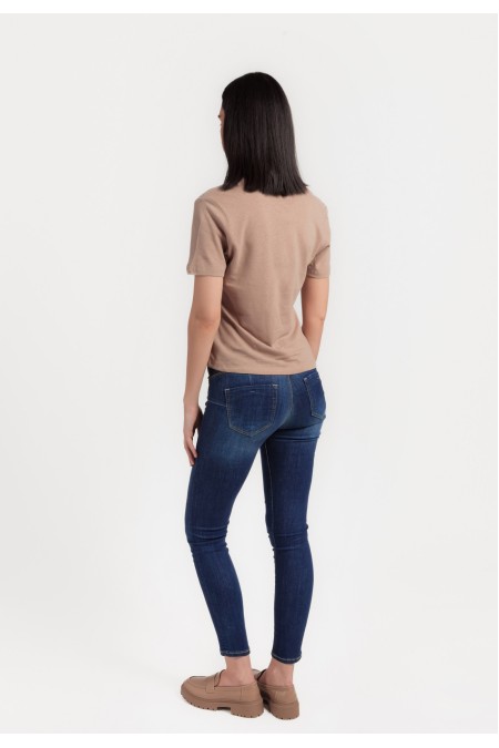 MAJICA K.RUKAV Ž K A24PZM267 KAKI