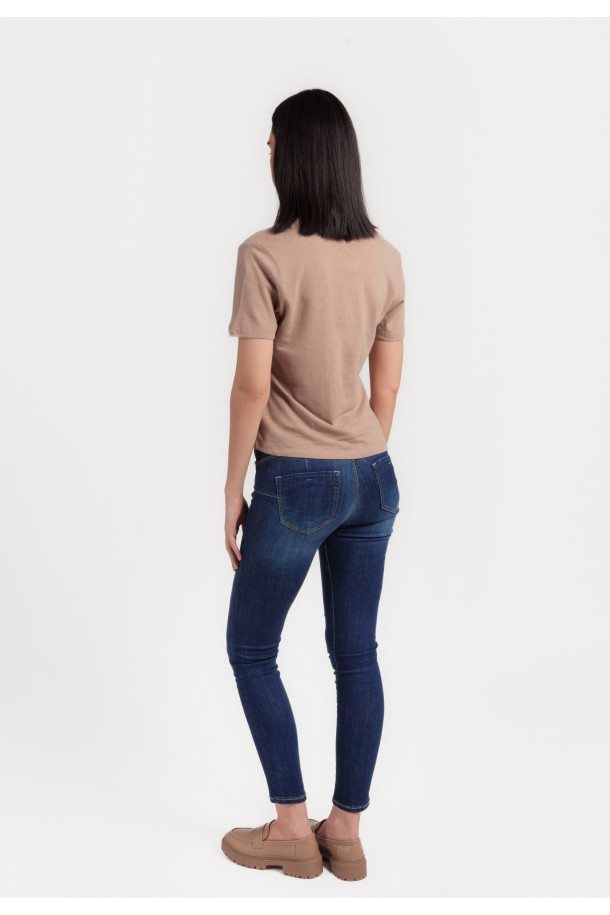 MAJICA K.RUKAV Ž K A24PZM267 KAKI