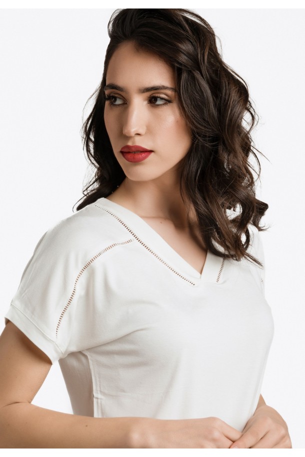 MAJICA K.RUKAV Ž K A24PZM274 BIJELA