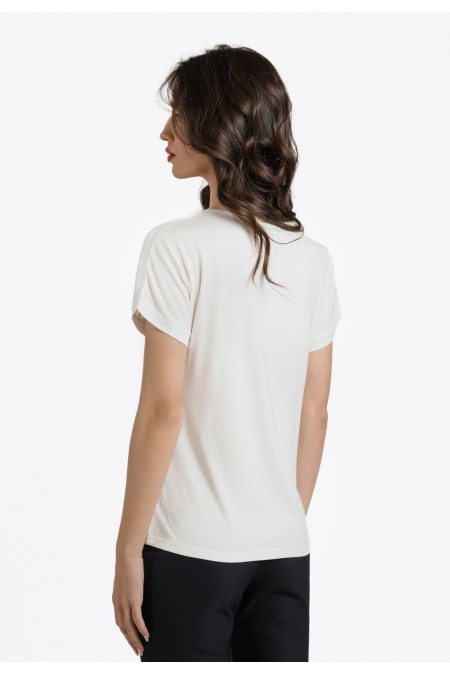 MAJICA K.RUKAV Ž K A24PZM274 BIJELA