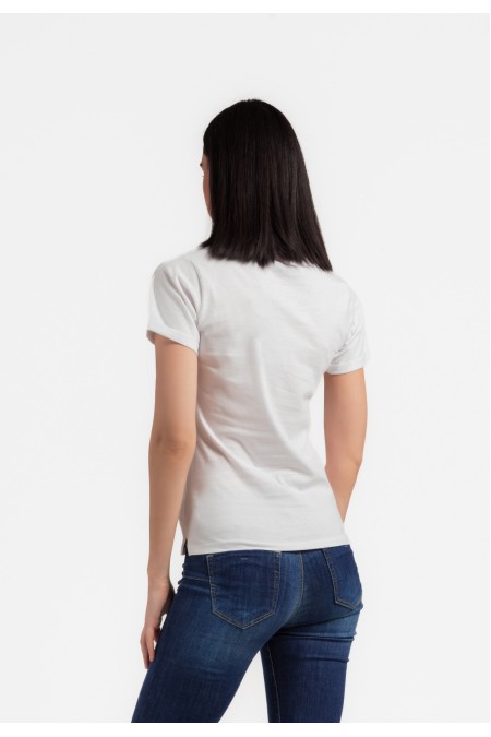 MAJICA K.RUKAV Ž B A24PZM35 BIJELA