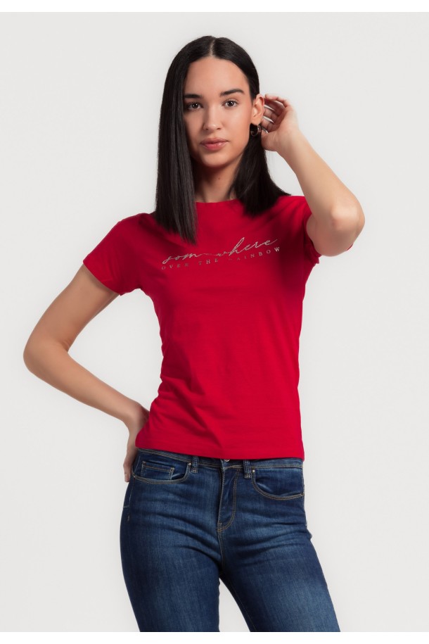 MAJICA K.RUKAV Ž B A24PZM9 FUKSIJA