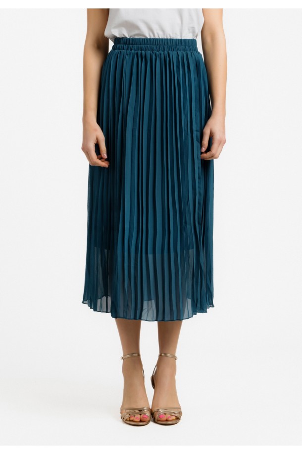 SUKNJA Ž K A24POZSU102-Z PETROLEJ PLAVA