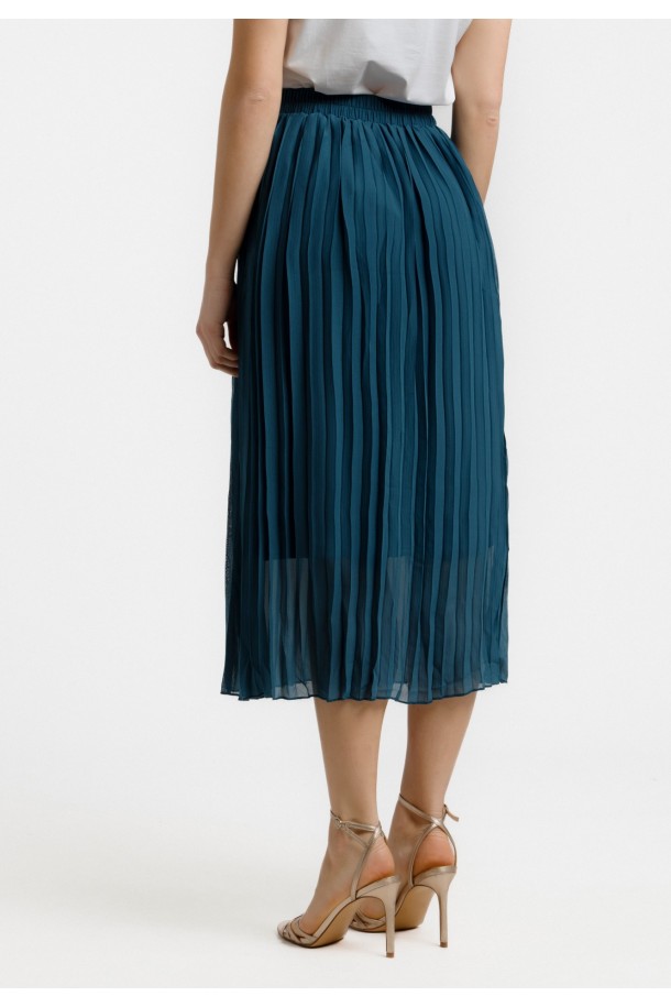 SUKNJA Ž K A24POZSU102-Z PETROLEJ PLAVA