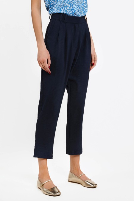 HLAČE Ž K A24POZH213 PLAVA