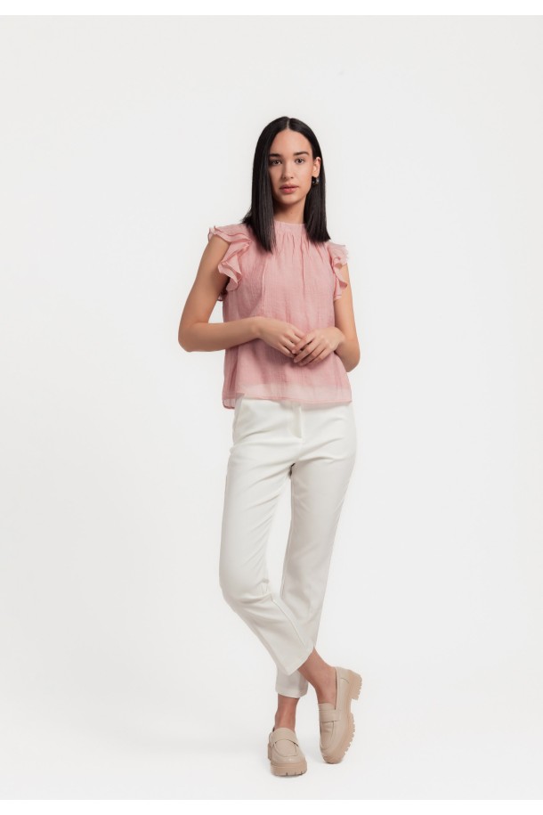 HLAČE Ž K A24KZH111-A BIJELA