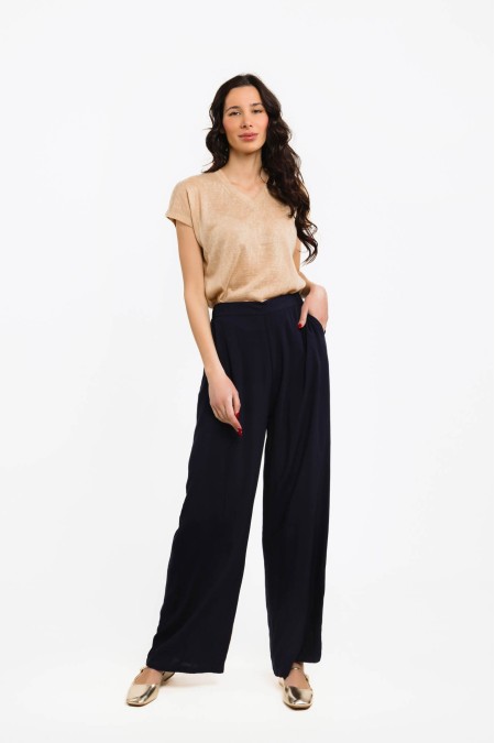 HLAČE Ž K A24POZH3031-D T.PLAVA