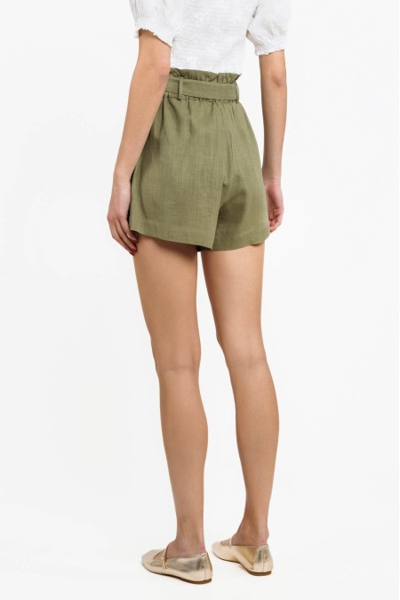 KRATKE HLAČE Ž K A24POZH117 MASLINA