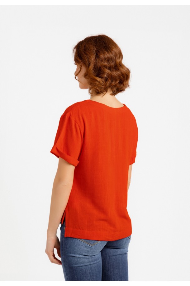 KOŠULJA K.RUKAV Ž K A24LZKO112 LOSOS