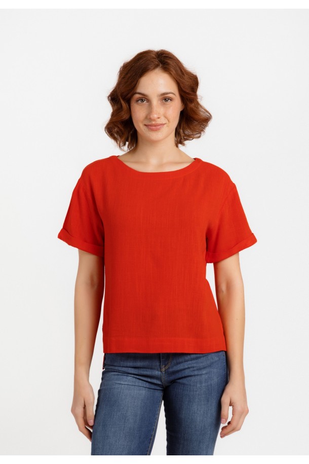 KOŠULJA K.RUKAV Ž K A24LZKO112 LOSOS