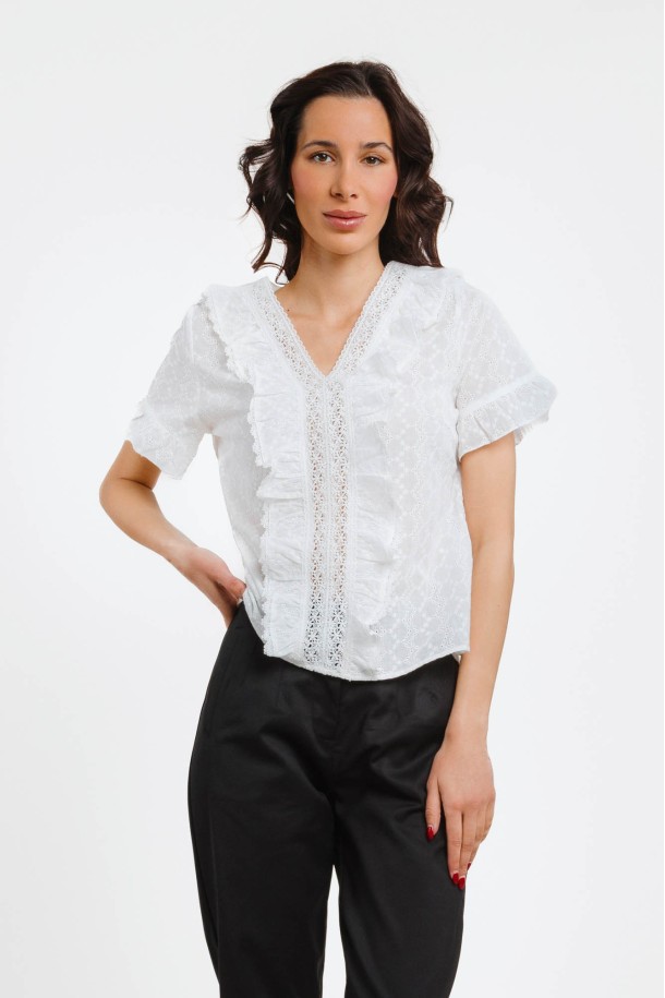 KOŠULJA K.RUKAV Ž K A24POZKO136 BIJELA