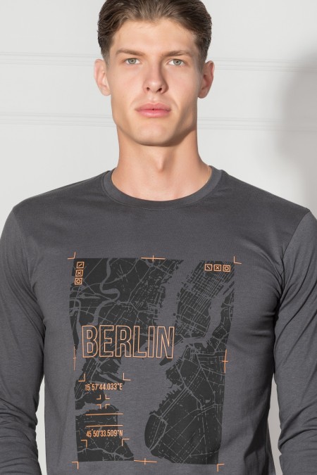 MAJICA D.RUKAV M B B24PMM111 T.SIVA