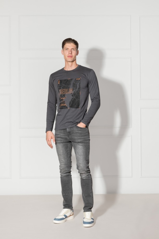 MAJICA D.RUKAV M B B24PMM111 T.SIVA