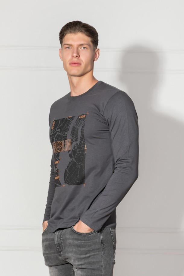 MAJICA D.RUKAV M B B24PMM111 T.SIVA