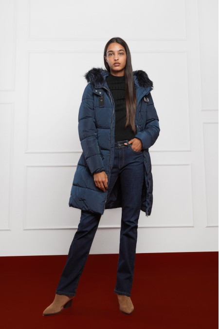 JAKNA Ž K B25KZJ183 T.PLAVA