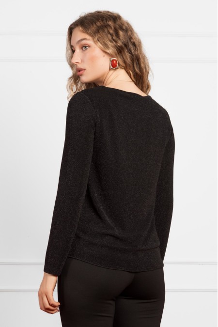 MAJICA D.RUKAV Ž K B25PZM104 CRNA