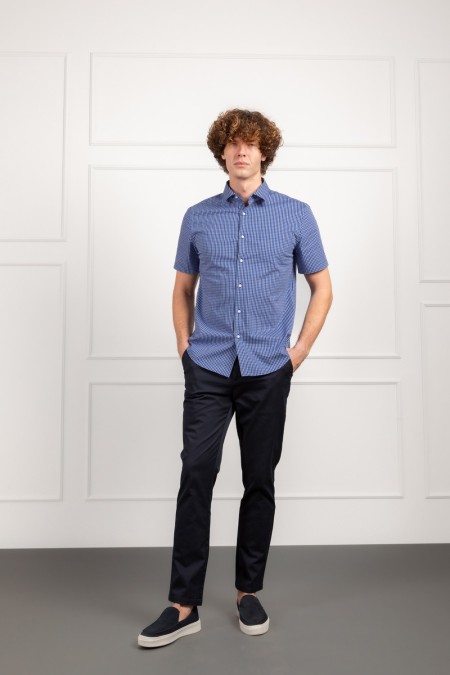 HLAČE M K A26KMH140 T.PLAVA