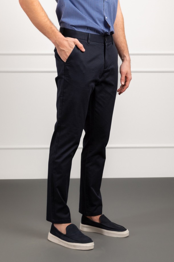 HLAČE M K A26KMH140 T.PLAVA