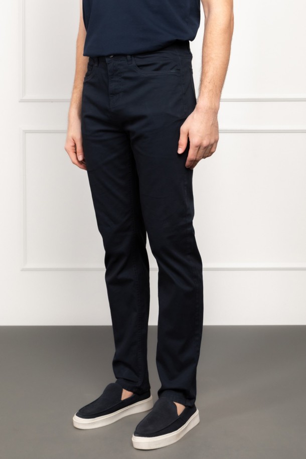 HLAČE M P A26KMH3020  T.PLAVA