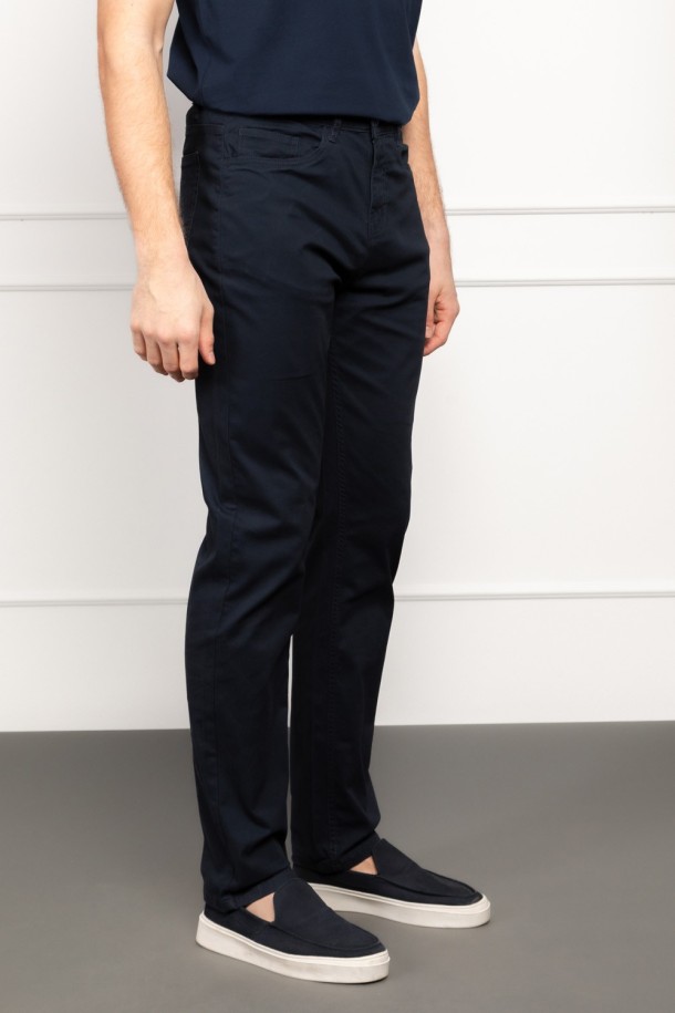 HLAČE M P A26KMH3020  T.PLAVA