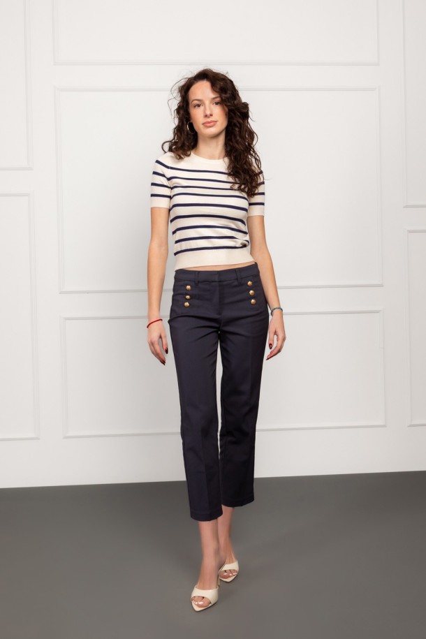 HLAČE Ž K A26KZH56 T.PLAVA