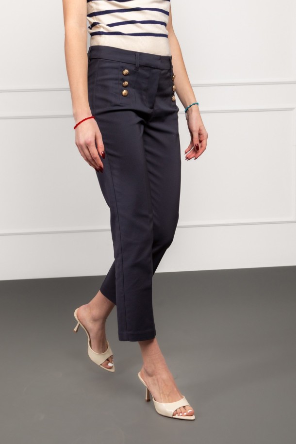 HLAČE Ž K A26KZH56 T.PLAVA