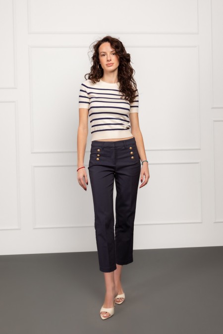 HLAČE Ž K A26KZH56 T.PLAVA