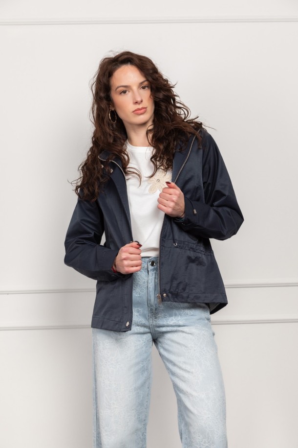 JAKNA Ž K A26KZJ100 T.PLAVA