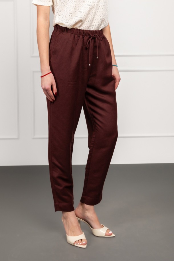 HLAČE Ž K A26LZH1020 LJUBICASTA