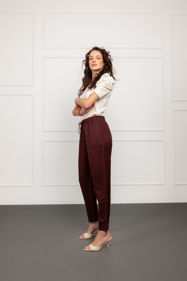 HLAČE Ž K A26LZH1020 LJUBICASTA