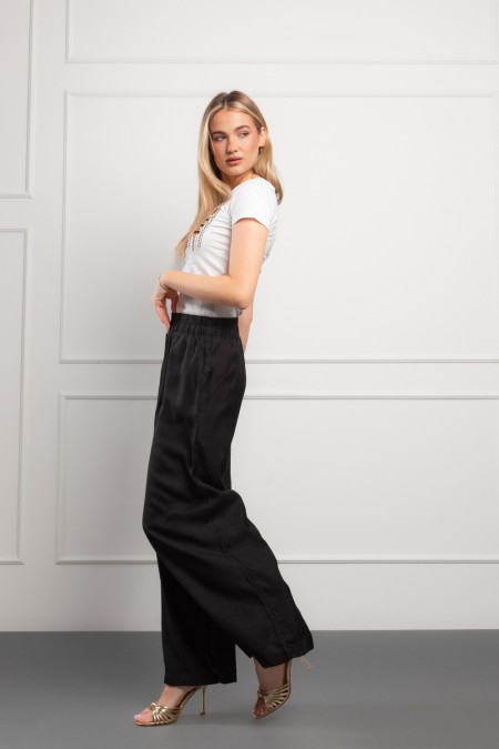 HLAČE Ž K A26LZH116-C CRNA