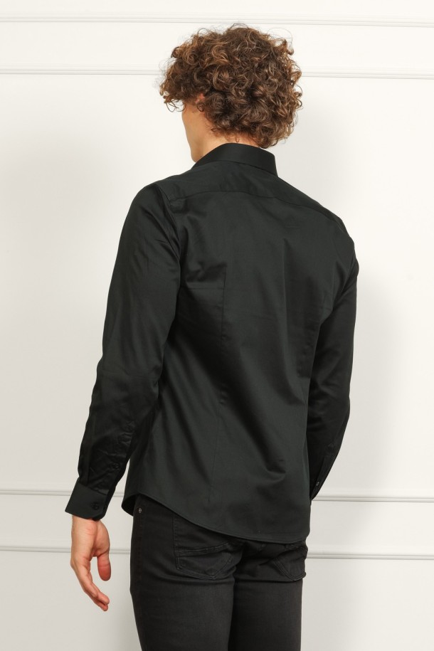 KOŠULJA D.RUKAV M K A26POMKO115 CRNA