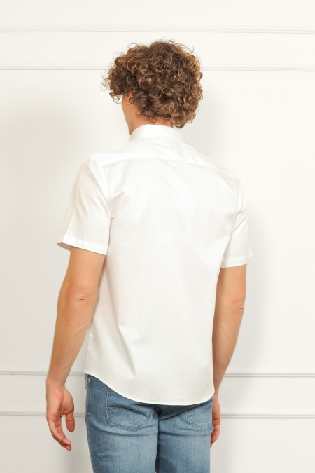 KOŠULJA K.RUKAV M K A26POMKO130 BIJELA