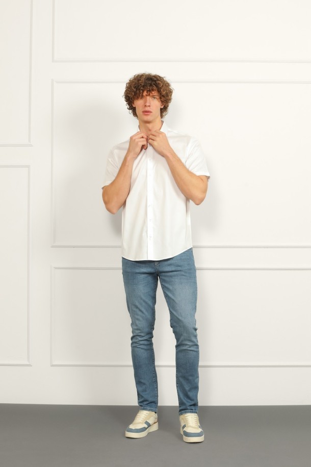 KOŠULJA K.RUKAV M K A26POMKO130 BIJELA