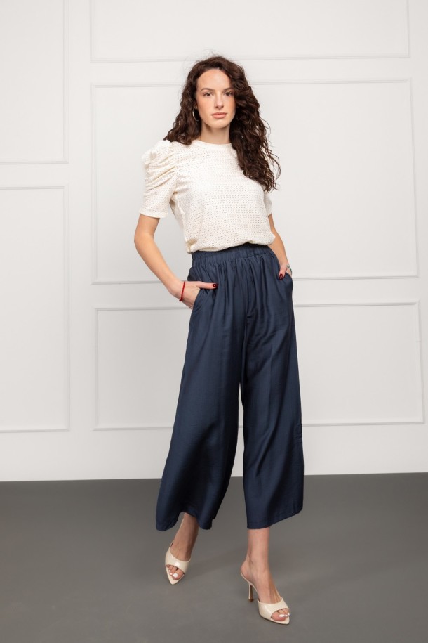 3/4 HLAČE Ž K A26POZH1161-P T.PLAVA