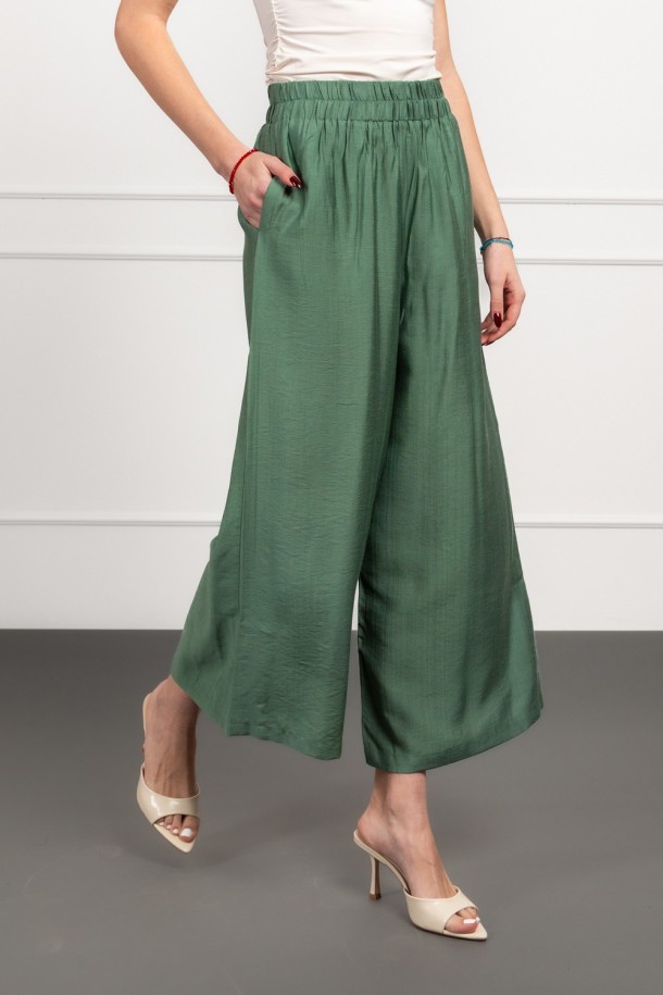 3/4 HLAČE Ž K A26POZH1161-Z T.ZELENA