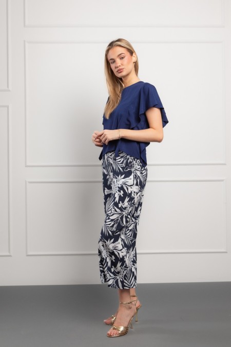 3/4 HLAČE Ž K A26POZH1241-B UZORAK 52