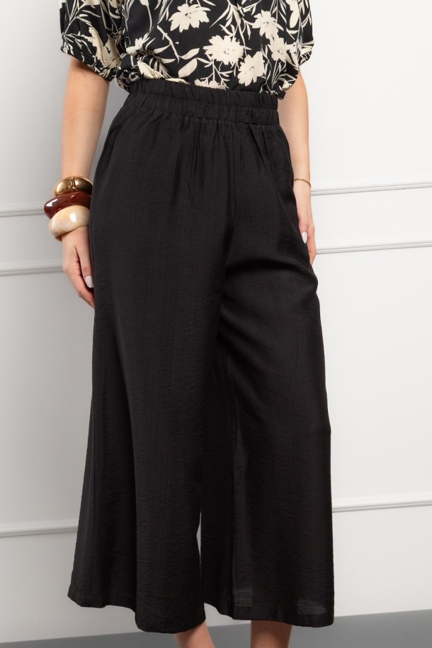 3/4 HLAČE Ž K A26POZH127-C CRNA