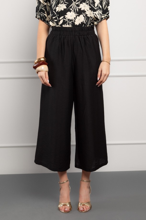 3/4 HLAČE Ž K A26POZH127-C CRNA