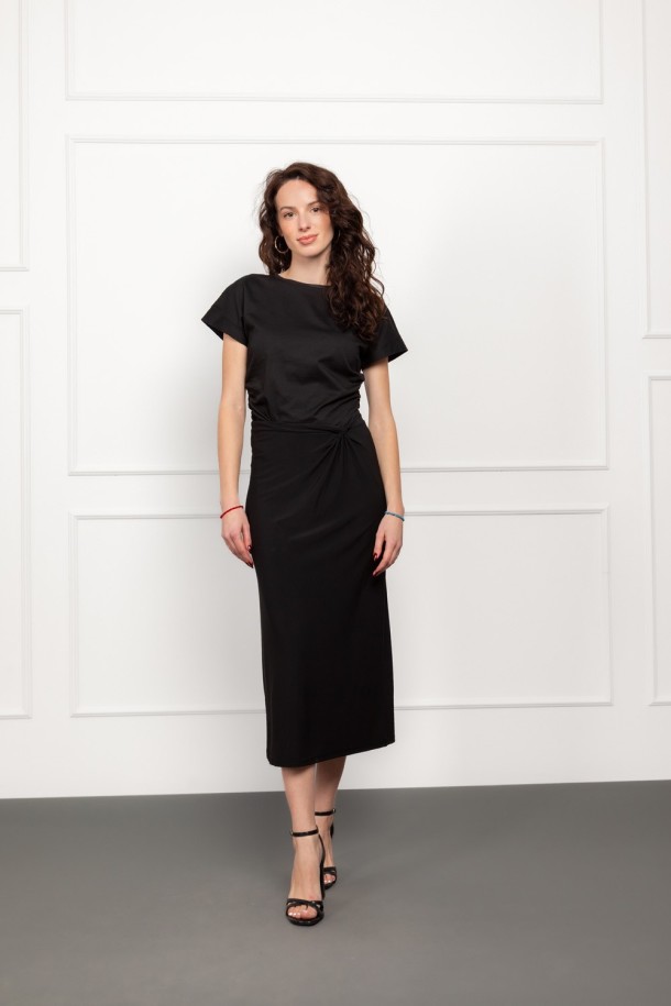 MAJICA K.RUKAV Ž K A26PZM11 CRNA