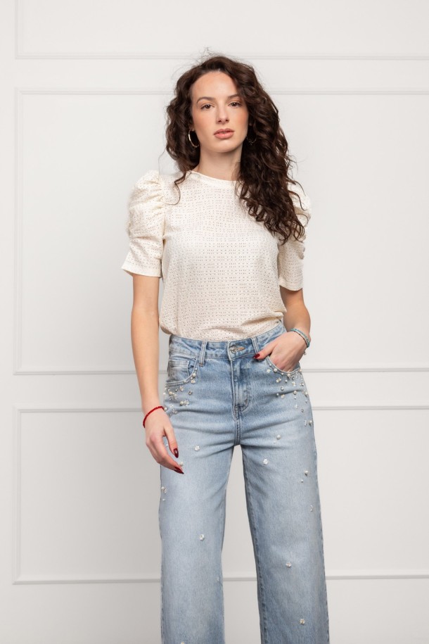 MAJICA K.RUKAV Ž K A26PZM2880 BIJELA