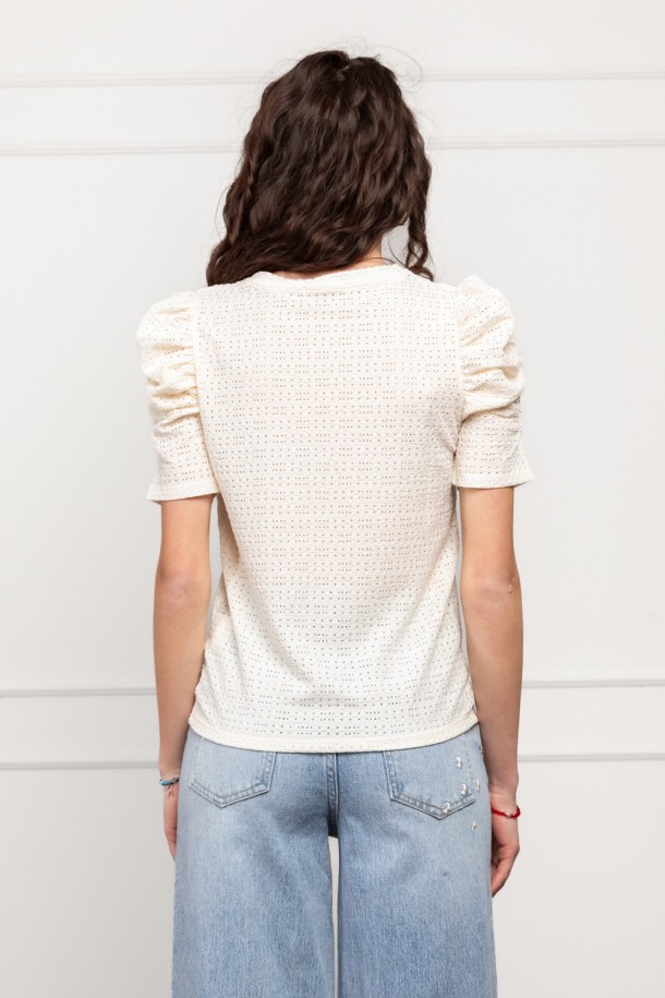 MAJICA K.RUKAV Ž K A26PZM2880 BIJELA