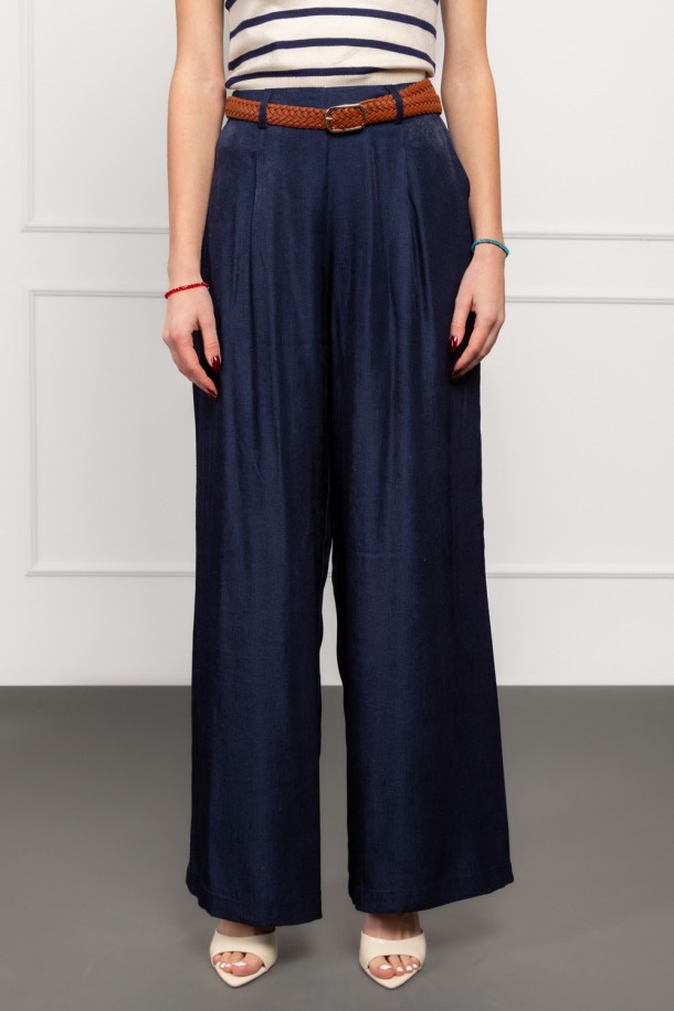 HLAČE Ž K A26POZH130-B T.PLAVA