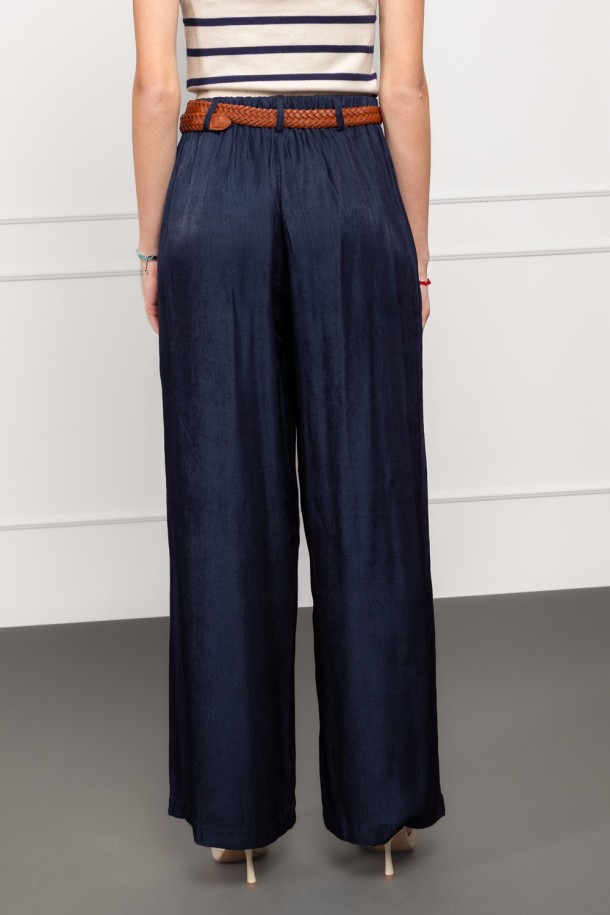 HLAČE Ž K A26POZH130-B T.PLAVA