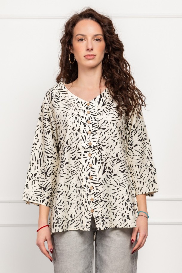 KOŠULJA 3/4 RUKAV Ž K A26POZKO104 UZORAK 4