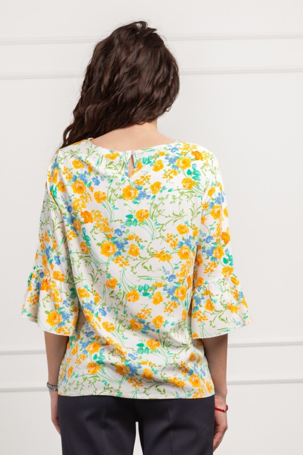 KOŠULJA 3/4 RUKAV Ž K A26POZKO1070 UZORAK 2