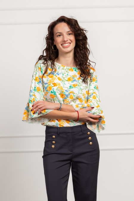 KOŠULJA 3/4 RUKAV Ž K A26POZKO1070 UZORAK 2