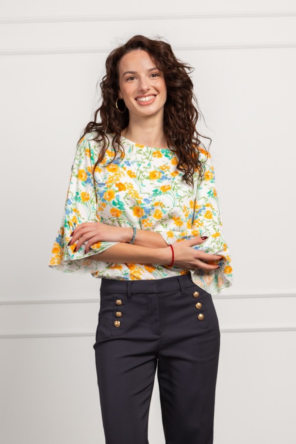 KOŠULJA 3/4 RUKAV Ž K A26POZKO1070 UZORAK 2